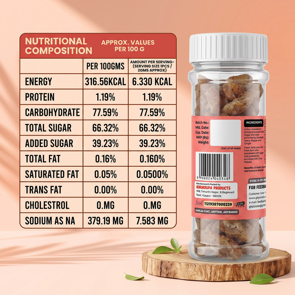 Aamlaa Chat – Value Pack of 3 Jars (90g Each)