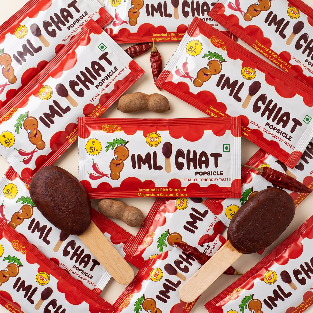 Imli Chat Popsicle – Pack of 50 Pcs (7g Each)