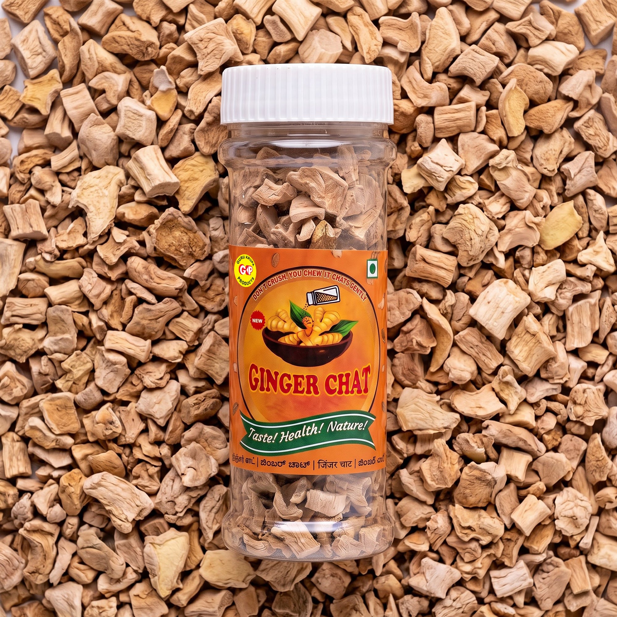 Ginger Chat – Value Pack of 3 (65g Per Jar)