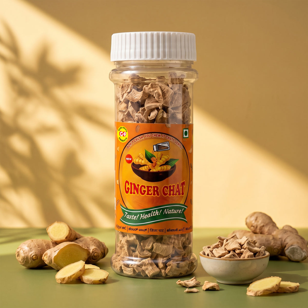 Ginger Chat – Value Pack of 3 (65g Per Jar)