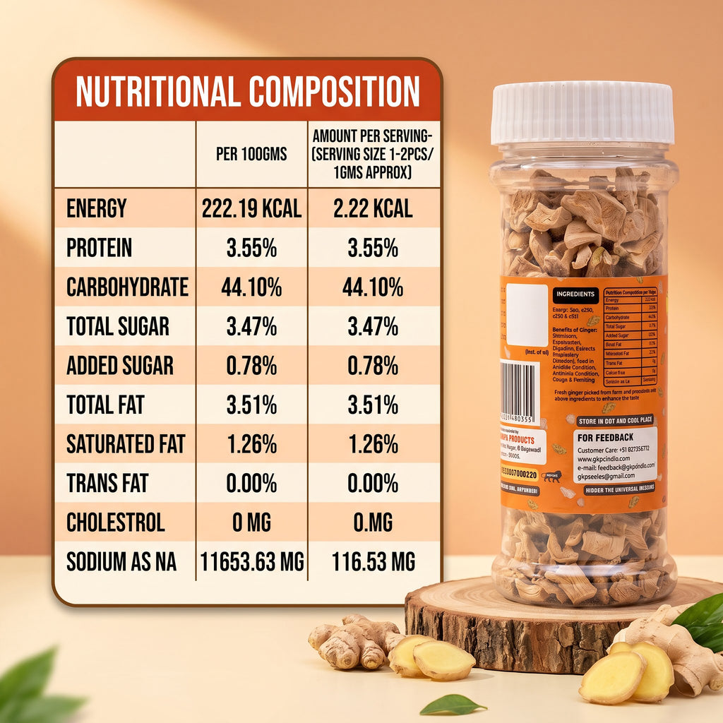 Ginger Chat – Value Pack of 3 (65g Per Jar)