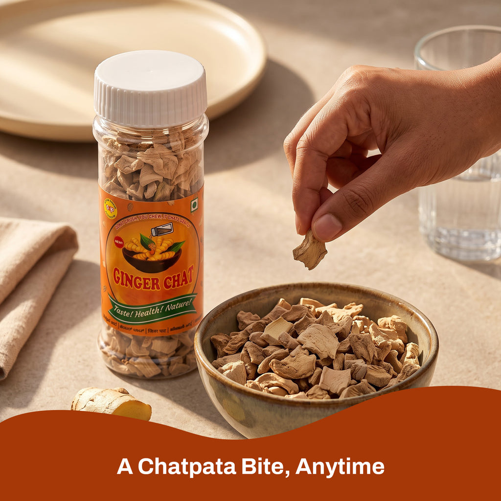 Ginger Chat – Value Pack of 3 (65g Per Jar)