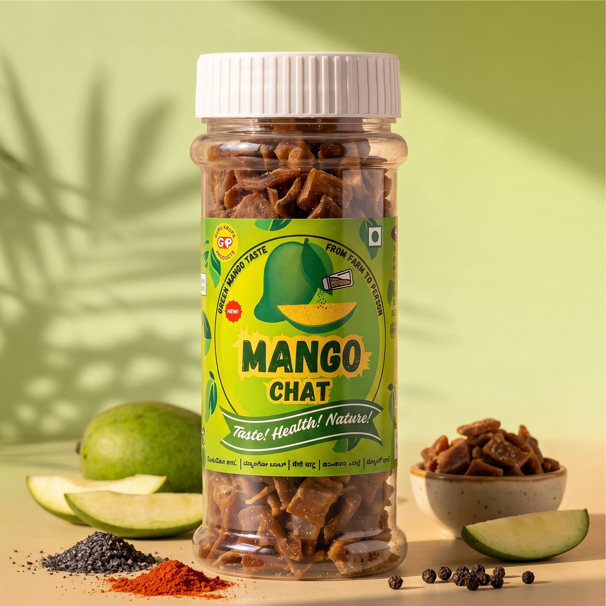 Mango Chat – Value Pack of 3 Jars (70g Each)