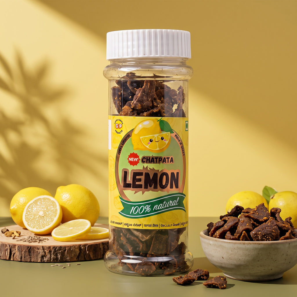 Chatpata Lemon – Value Pack of 3 Jars (70g Each)