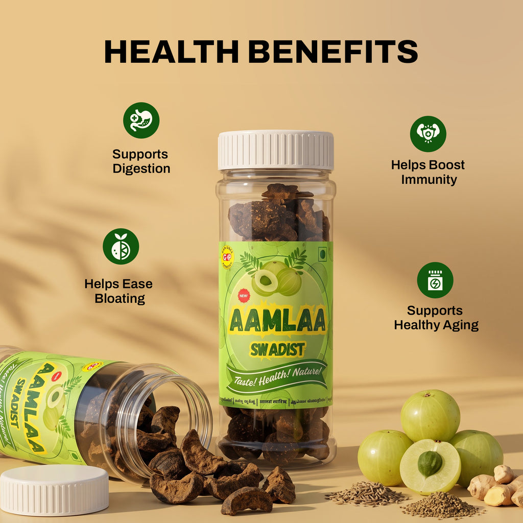 Aamlaa Swadist – Value Pack of 3 Jars (70g Each)