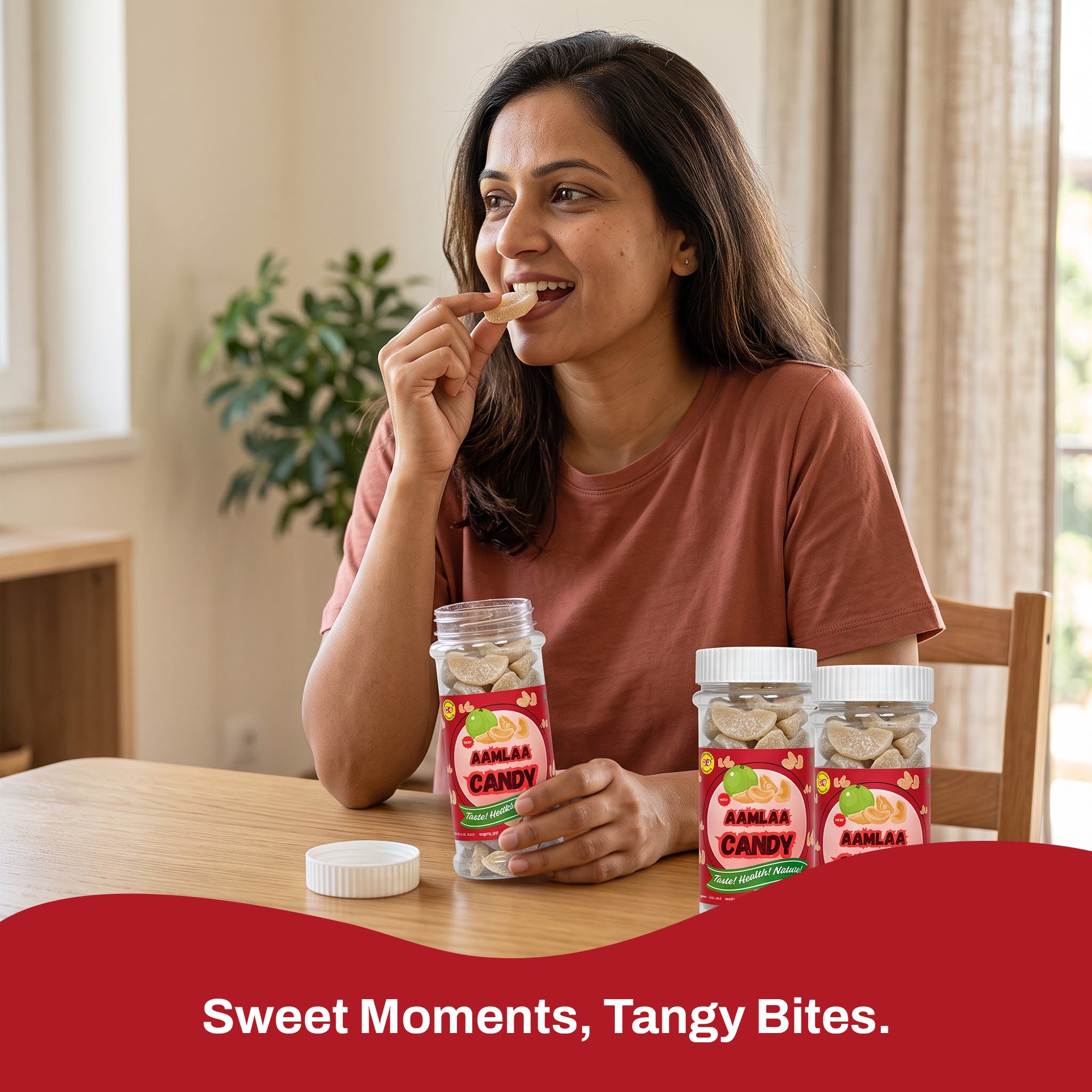 Aamlaa Candy – Value Pack of 3 Jars (90g Each)