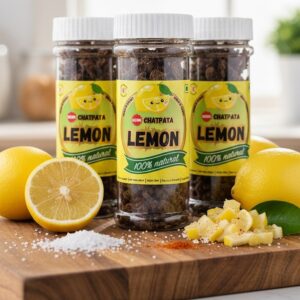 Chatpata Lemon - 100% Natural 70gms x 3jar